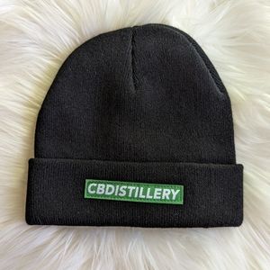 NWOT CBDistillery beanie